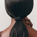 Slip Silk Back to Basics Skinny Scrunchies Black x 4