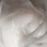 Close-up of the white fibrous texture of Oway Bungee Fiber styling past