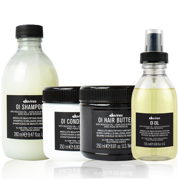 Davines OI Shampoo, OI Conditioner, OI Butter & OI Oil