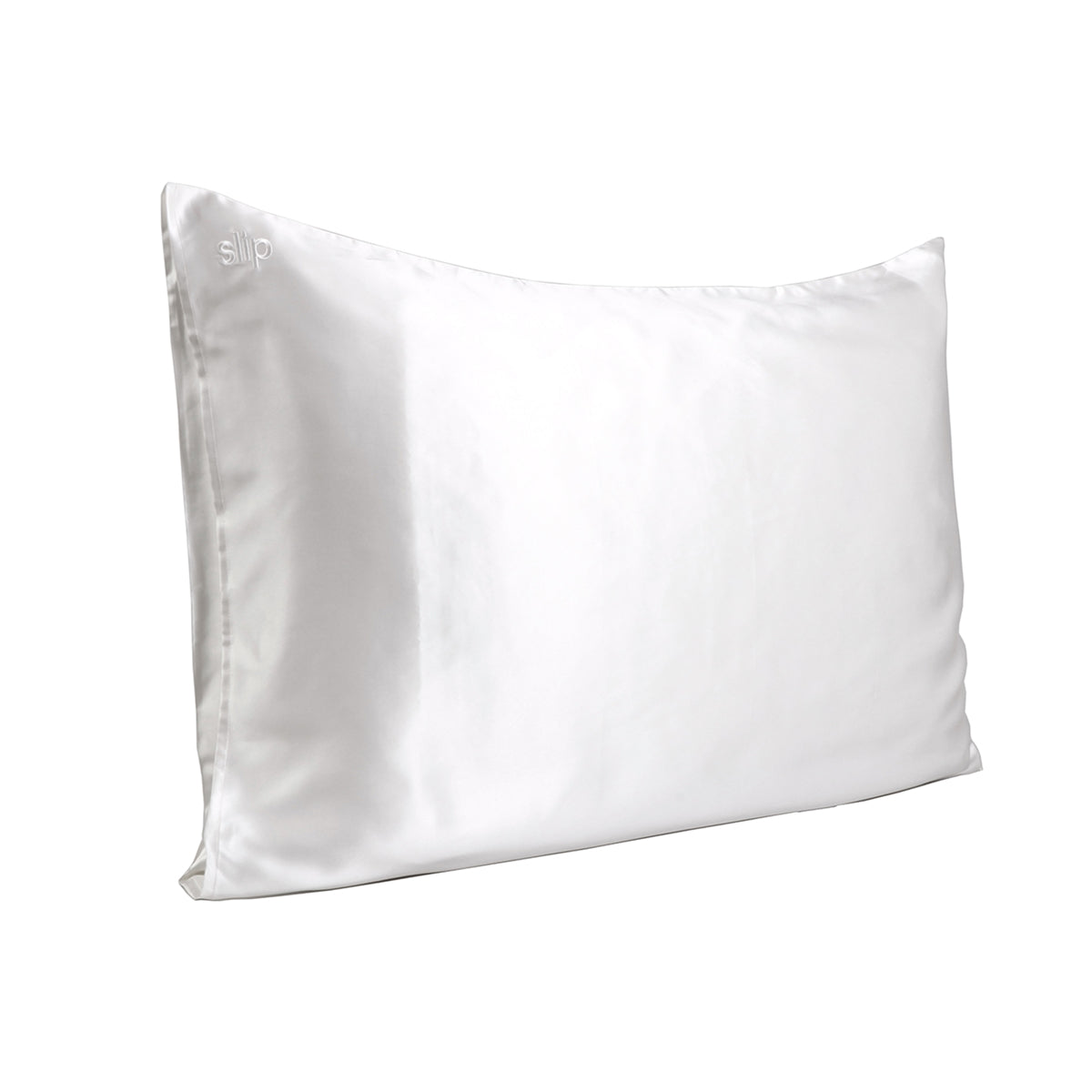 Slip Silk White Queen Envelope Pillowcase Paul Edmonds London
