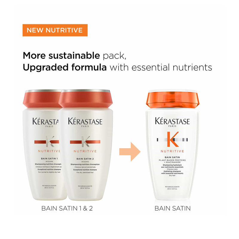 Kérastase Nutritive Bain Satin Dry Hair - 250ml - New Formula
