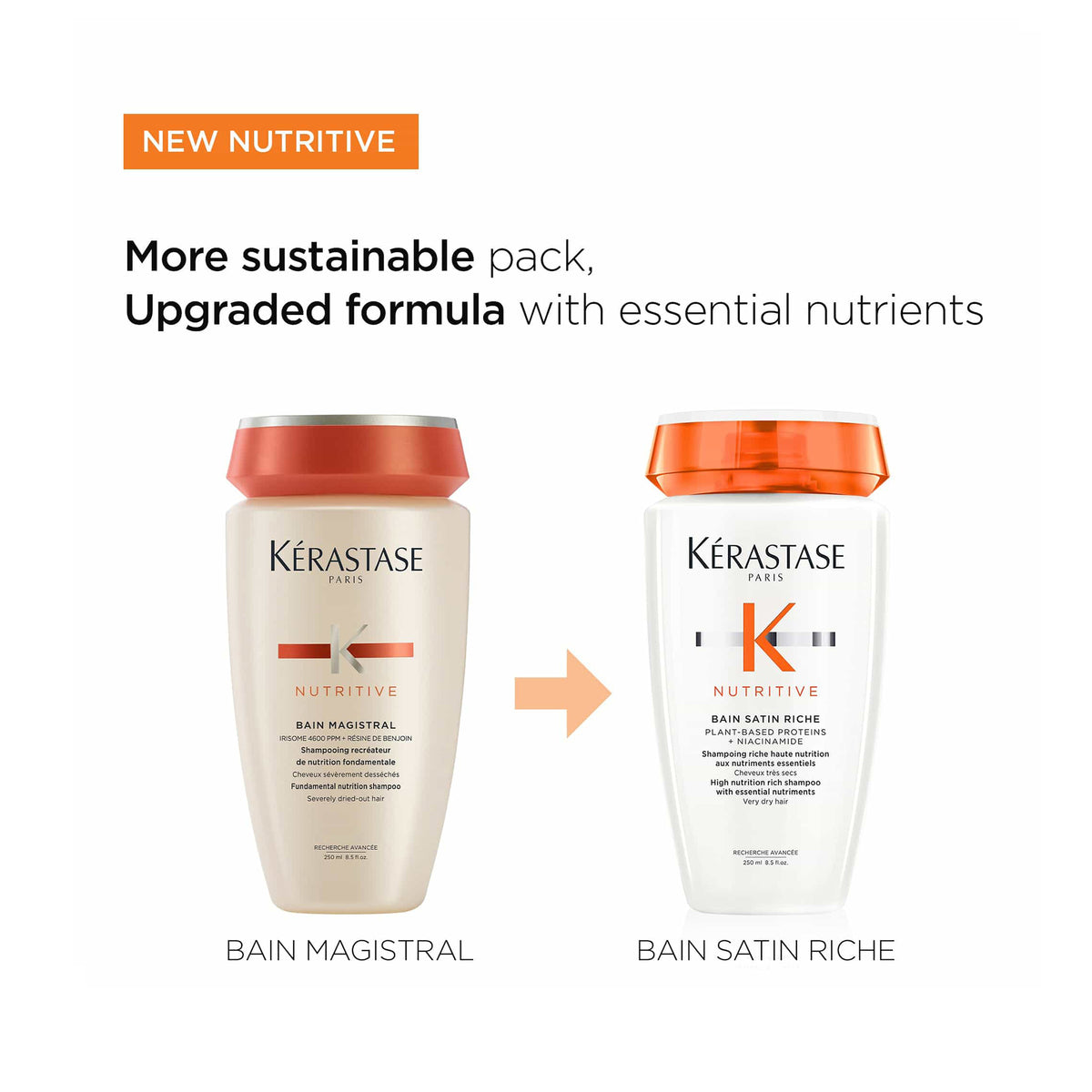 Kérastase Nutritive Bain Satin Riche - 250ml - New Formula