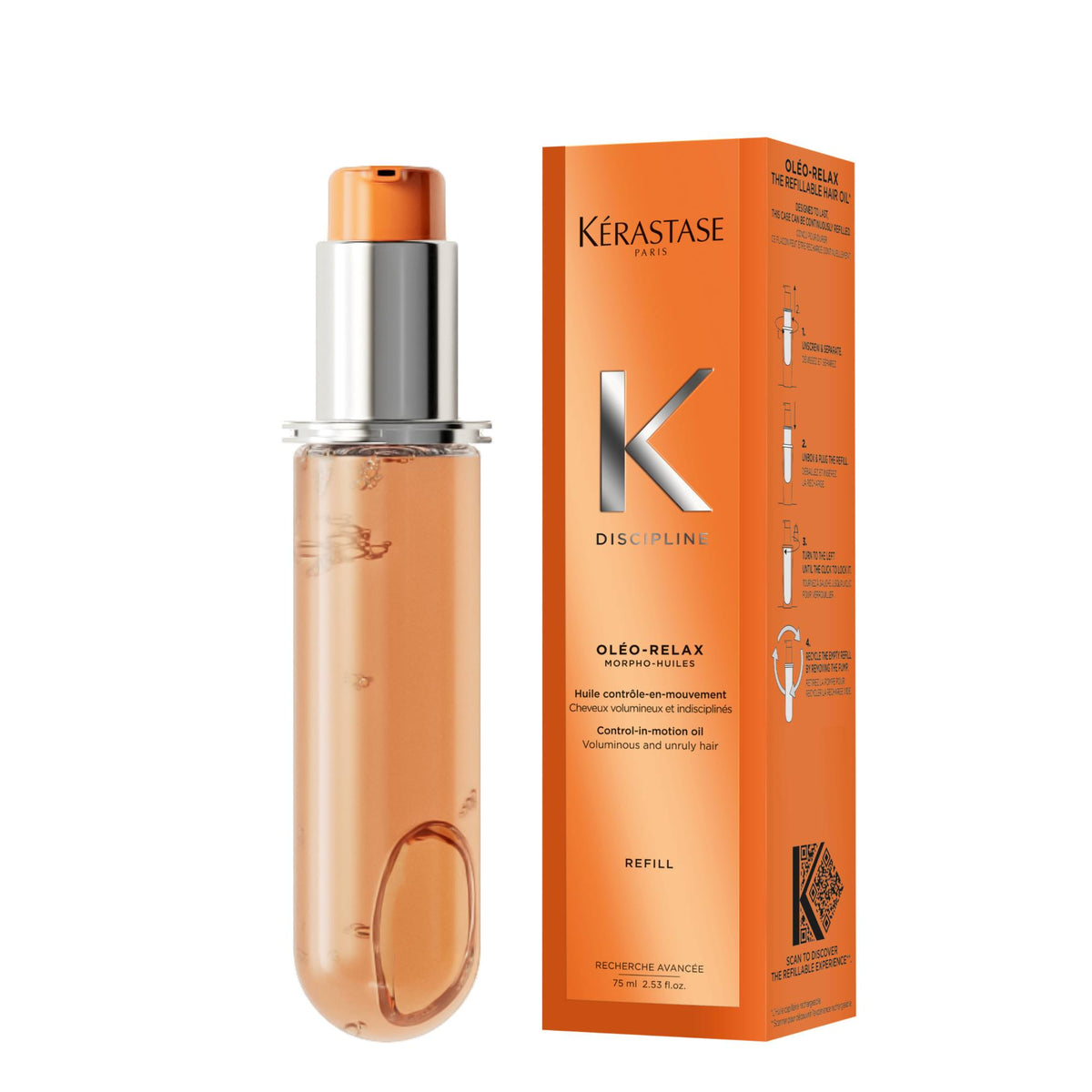 Kérastase  Discipline L'Huile Oleo-Relax Refill Hair Oil - 75ml