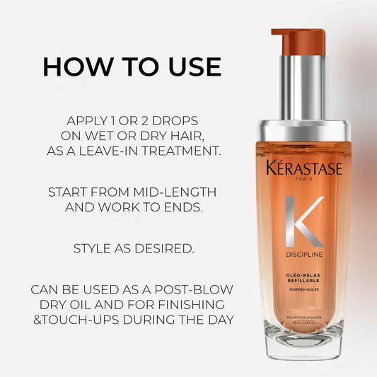 Kérastase  Discipline L'Huile Oleo-Relax Refill Hair Oil - 75ml