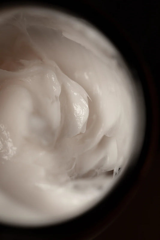 Close-up of Oway Shaping Putty 50ml fibrous paste texture