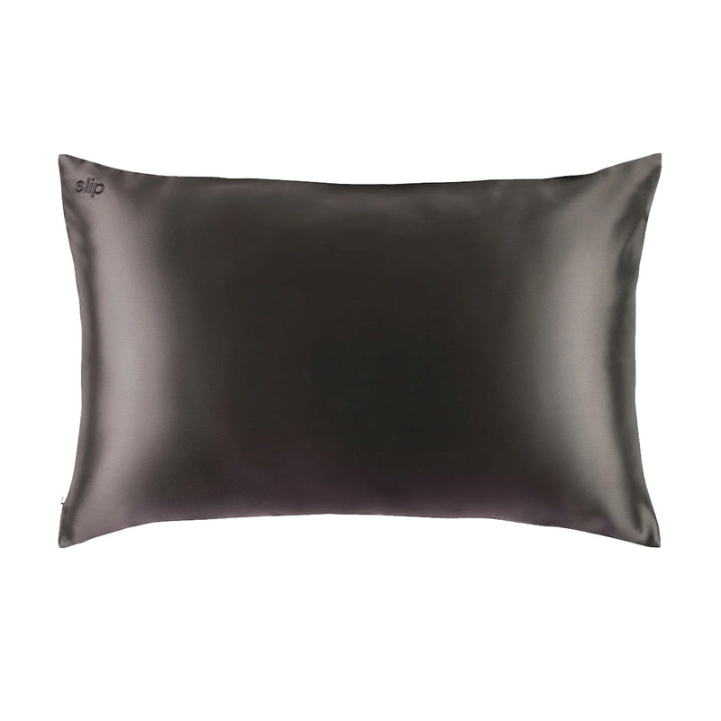 Slip Silk Charcoal Queen Envelope Pillowcase