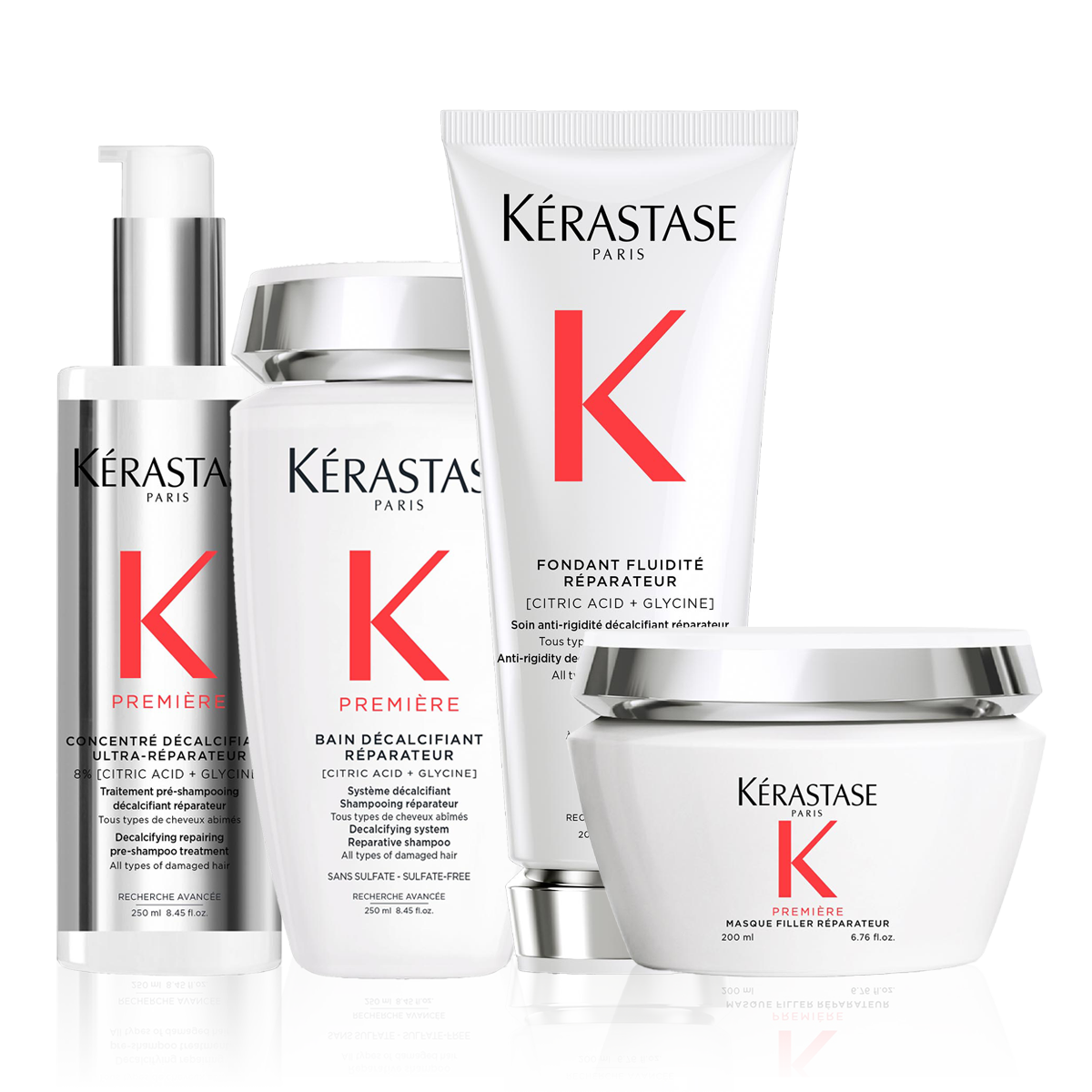 Kérastase Première Pre-Sahmpoo, Shampoo, Conditioner and Masque Bundle