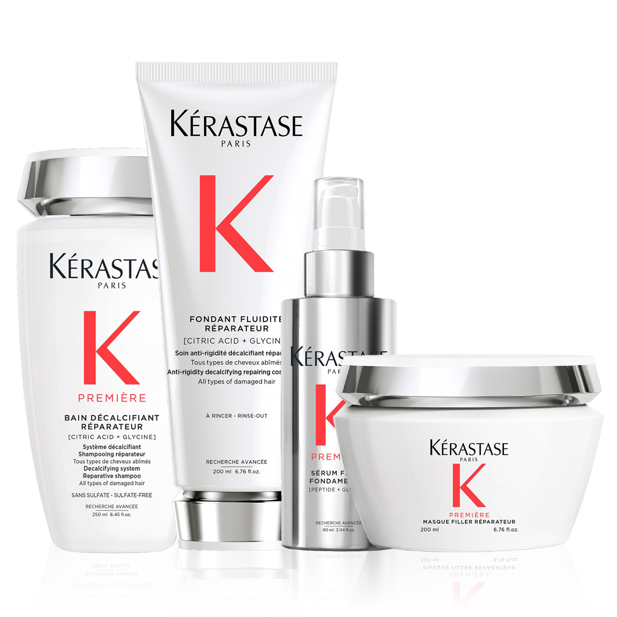 Kérastase Première Shampoo, Conditioner, Anti-frizz Serum and Masque Bundle