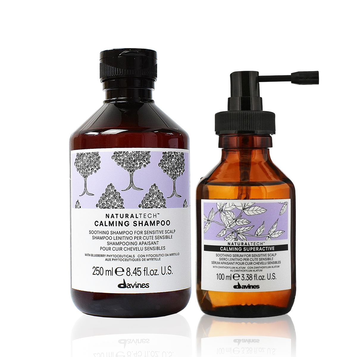 Davines Naturaltech Calming Shampoo & Superactive