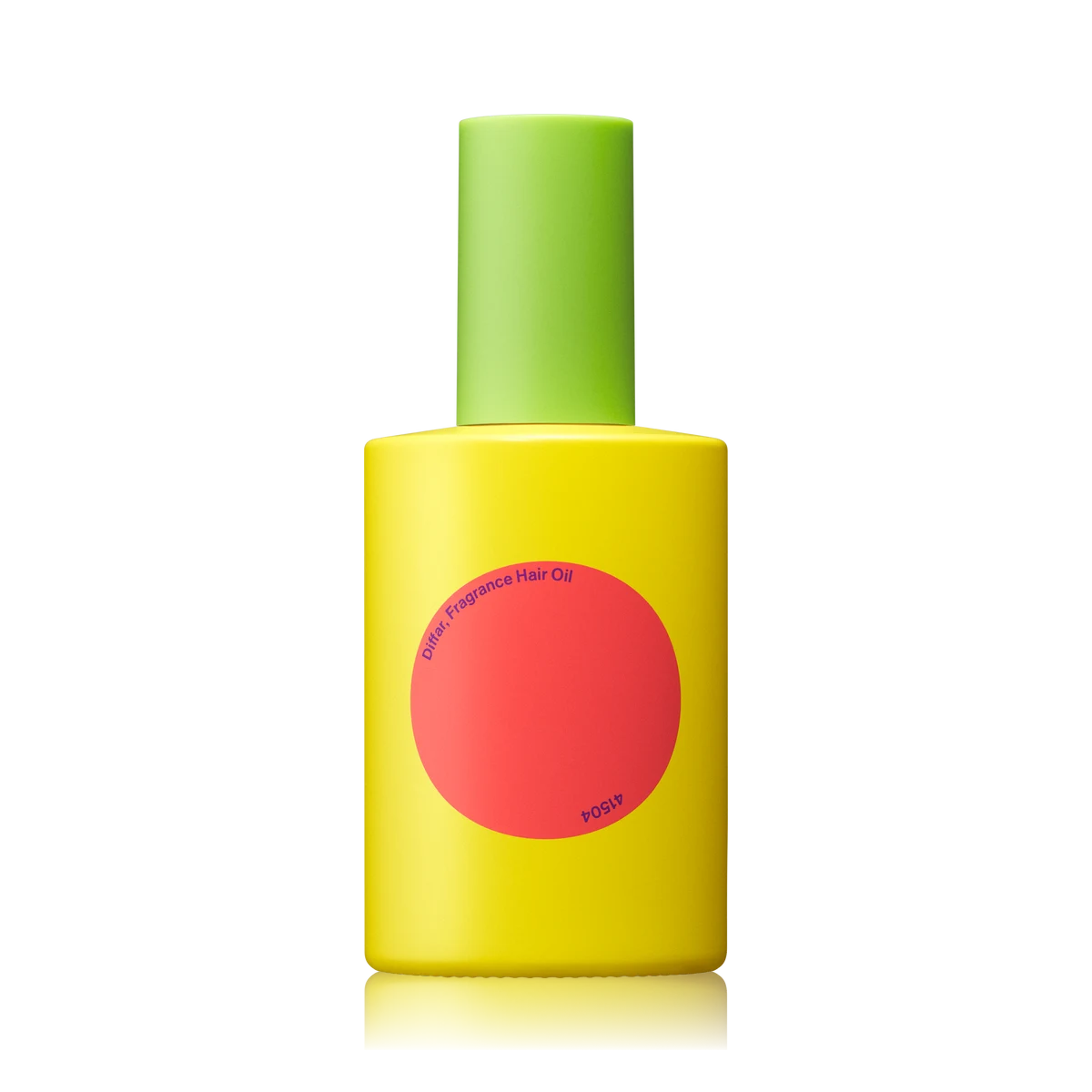Diffar Japanese Citrus Fragrance Hair Oil 90ml in a yellow glass bottle with a green cap