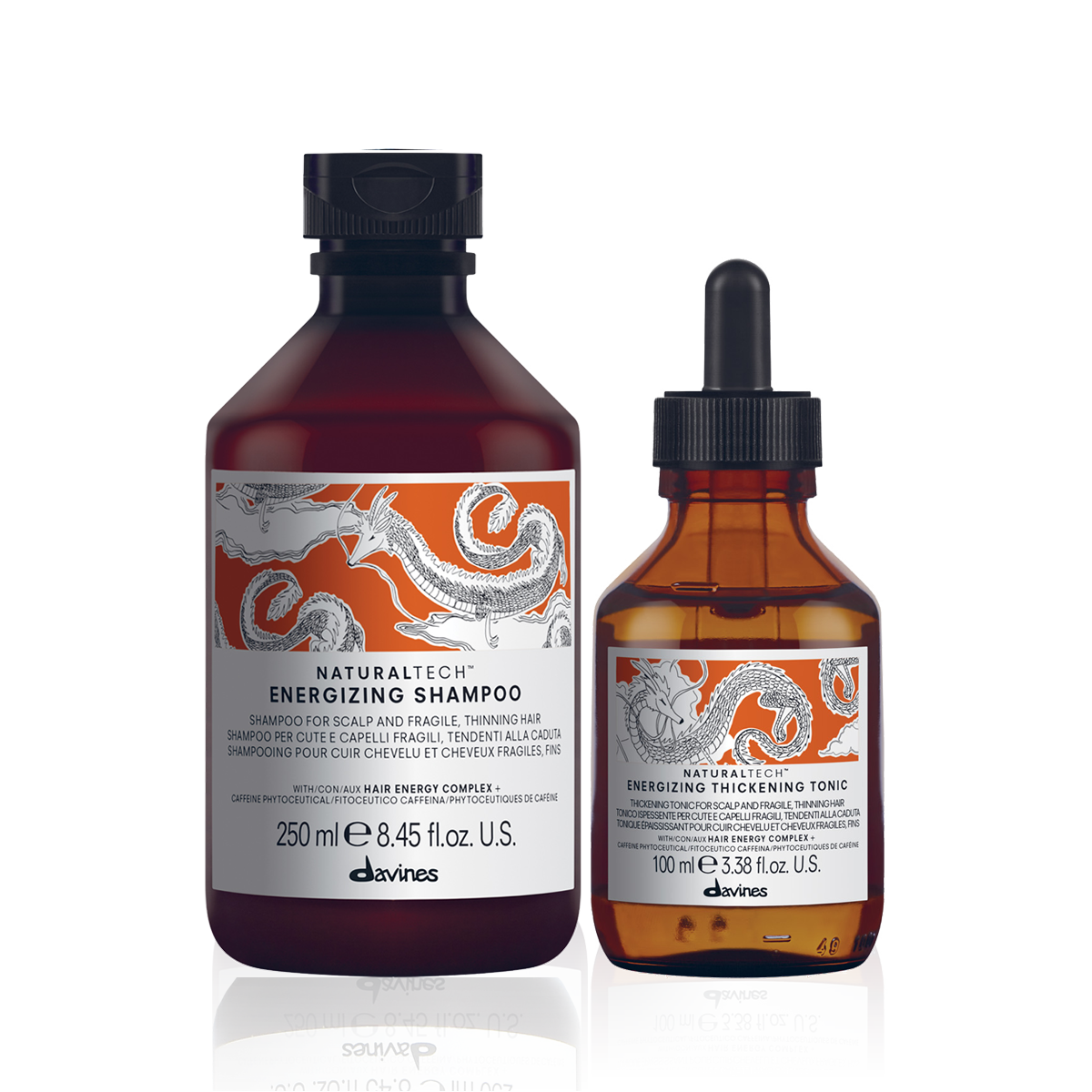 Davines Naturaltech Energizing Shampoo & Thickening Tonic
