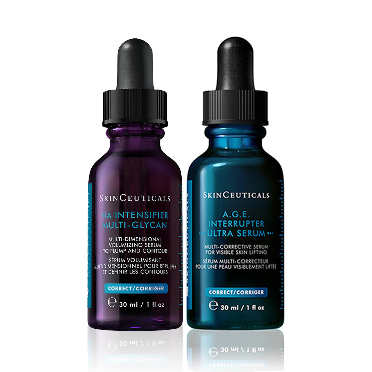SkinCeuticals H.A Intensifier Multi-Glycan & A.G.E Interrupter Ultra Serum - 30ml