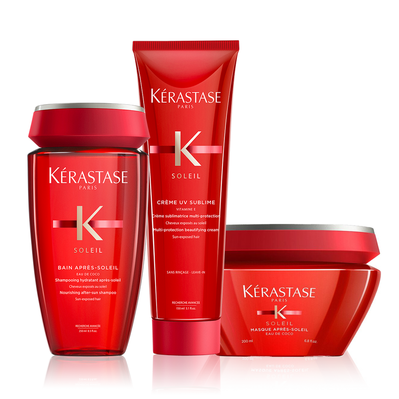 Kérastase Soleil Shampoo, UV Creme & Masque Bundle