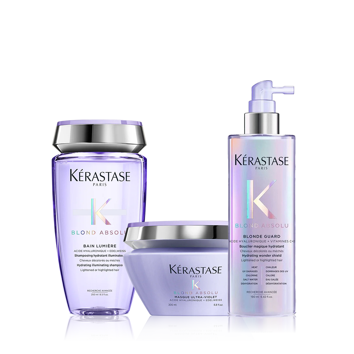 Kérastase Blond Absolu To Maintain Your Blonde Bright - Bundle