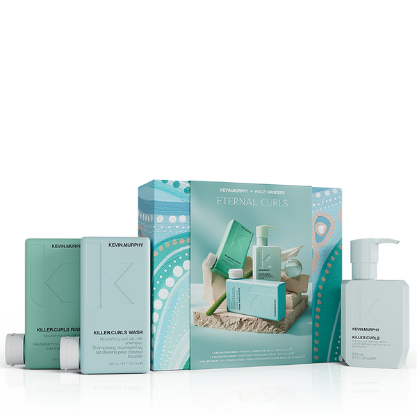 Kevin Murphy Eternal Curls Gift Set - Killer.Curls Wash, Rinse, Eternal.Curls & Keepsake Box