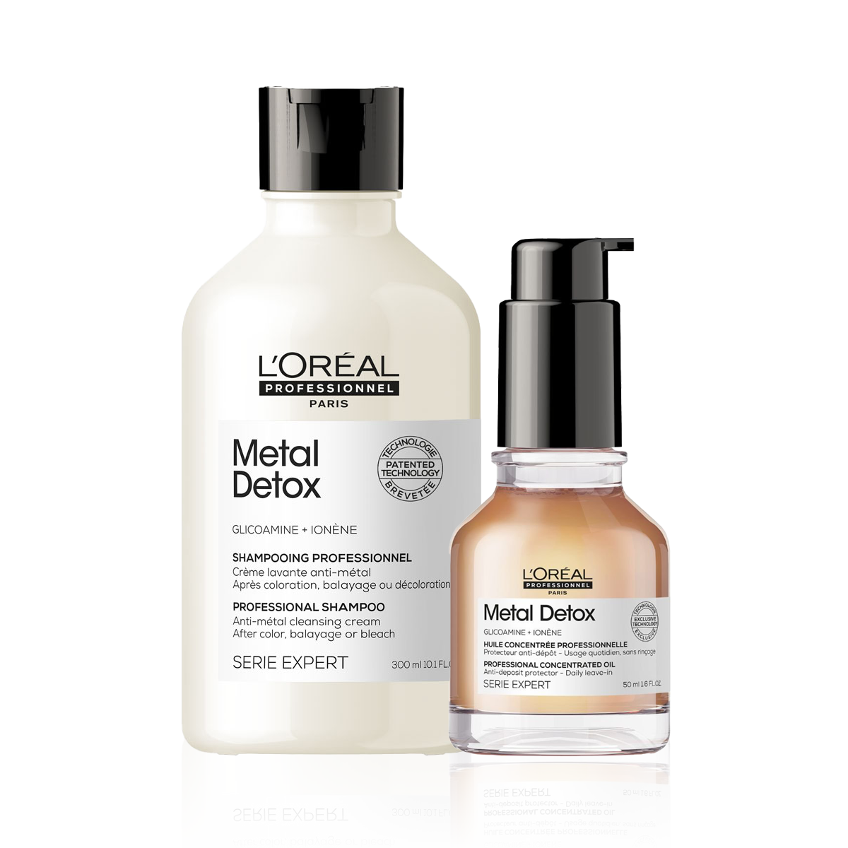 L'Oréal Professionnel Metal Detox Shampoo and Oil Bundle