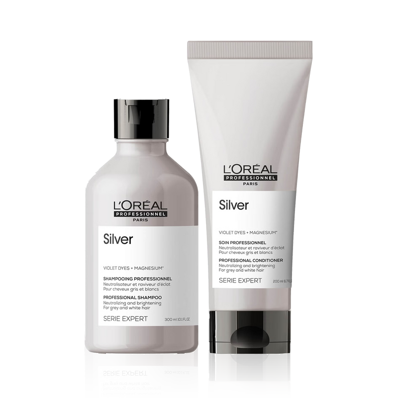 L'Oréal Professionnel Série Expert Silver Shampoo & Conditioner Bundle