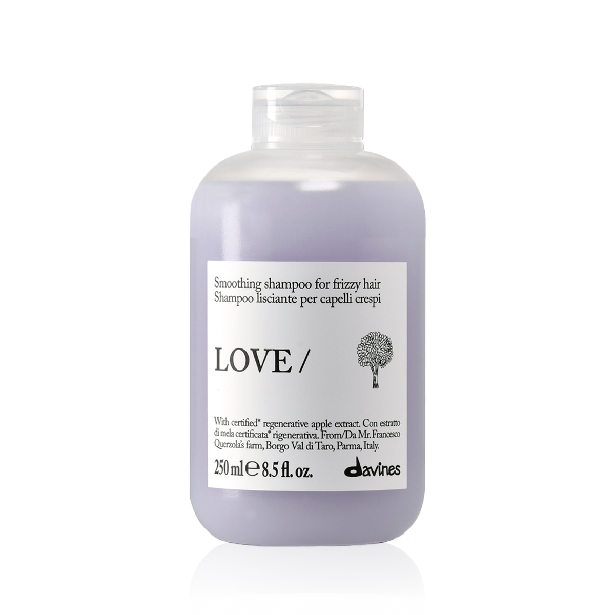 Davines Love Smoothing Shampoo For Frizzy Hair