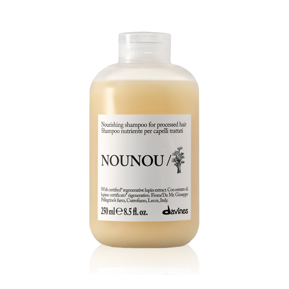 Davines NOUNOU Nourishing Shampoo For Bleached or Permed Hair