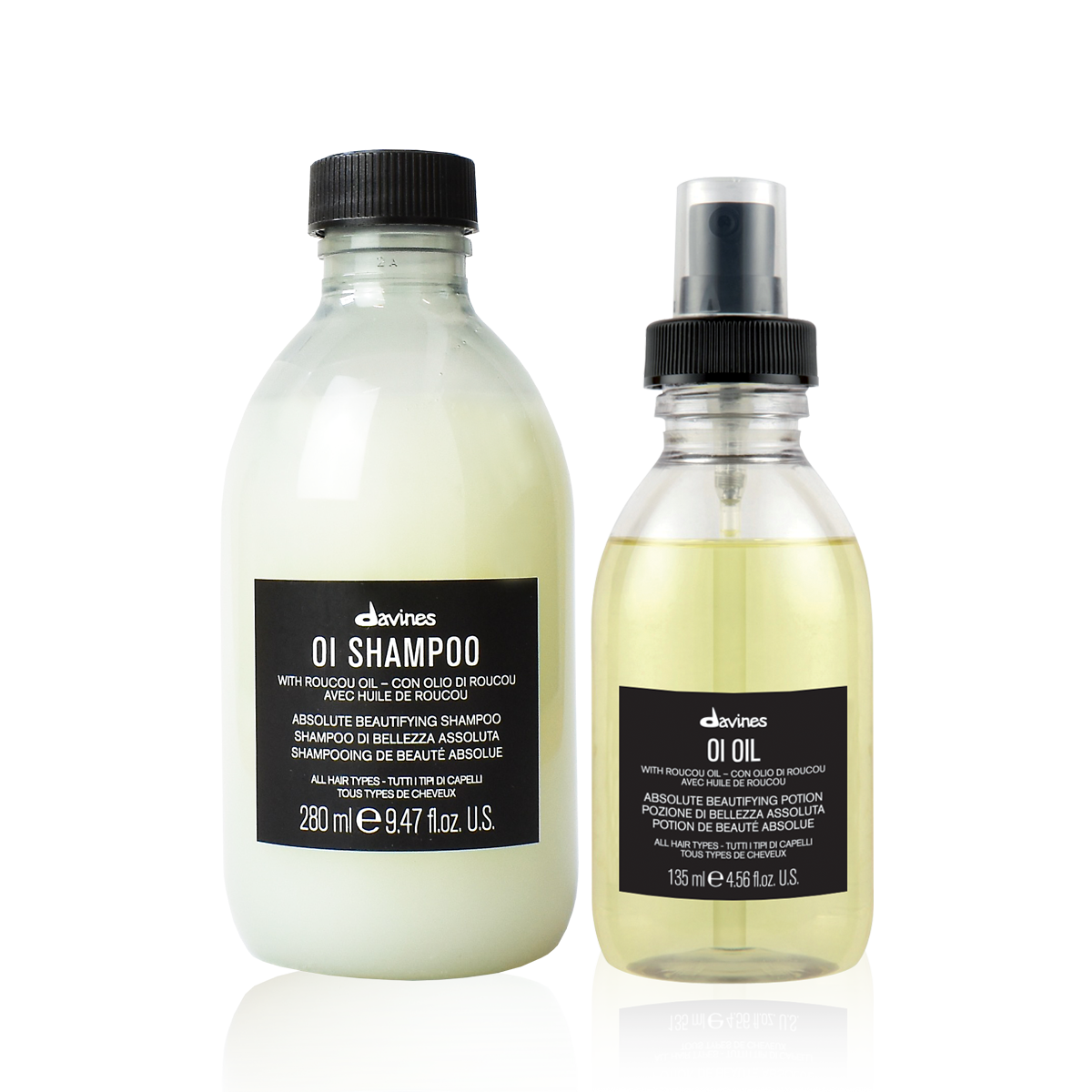 Davines OI Shampoo & OI Oil