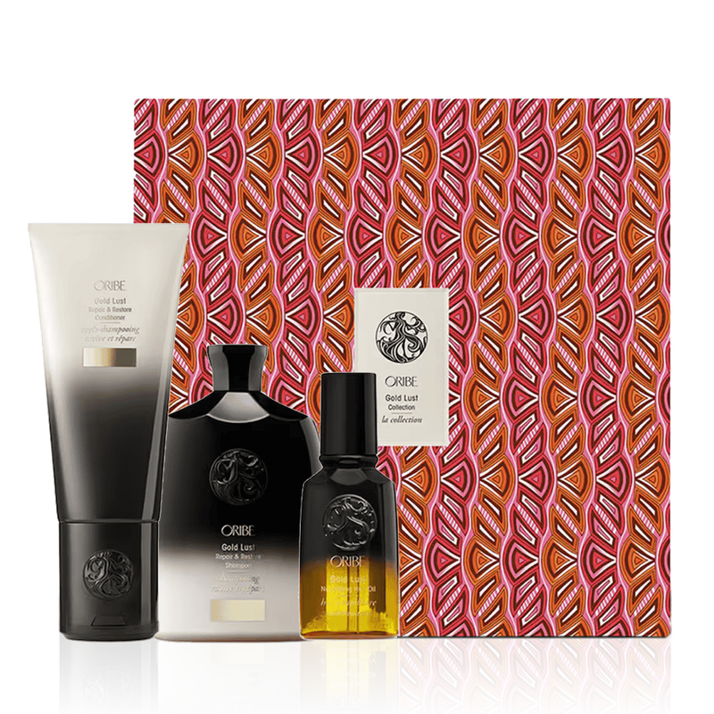 Oribe Hair Alchemy Holiday Collection x Thandiwe Muriu - Resilience Shampoo, Conditioner & Fortifying Serum