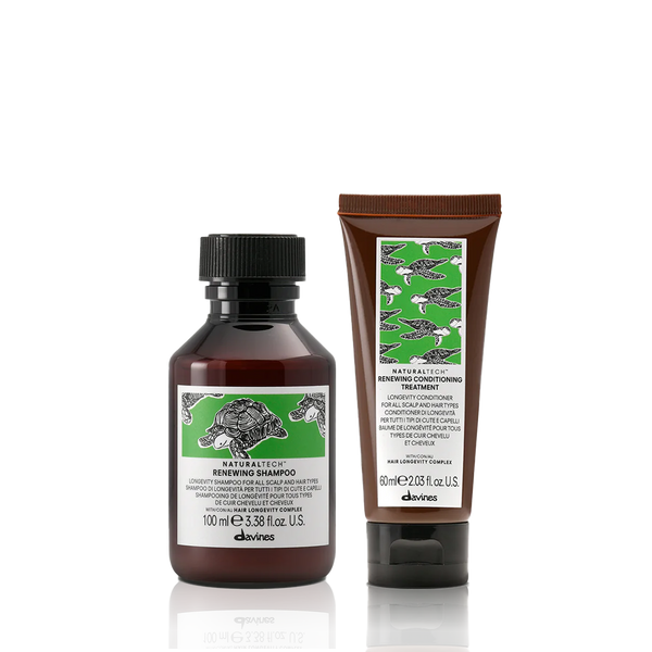 Davines Naturaltech Renewing Shampoo & Conditioner Travel Size