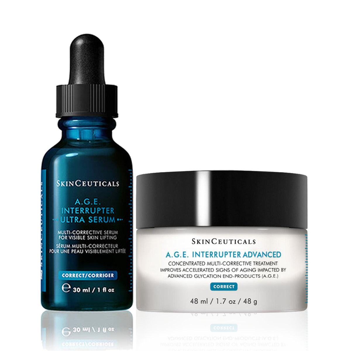 SkinCeuticals A.G.E Interrupter Ultra Serum & A.G.E. Interrupter Advanced