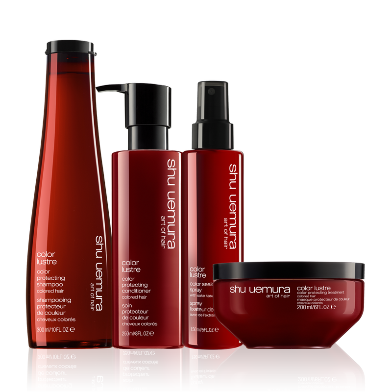 Shu Uemura Color Lustre Color Protecting Shampoo, Conditioner, Masque & Serum - New Formula