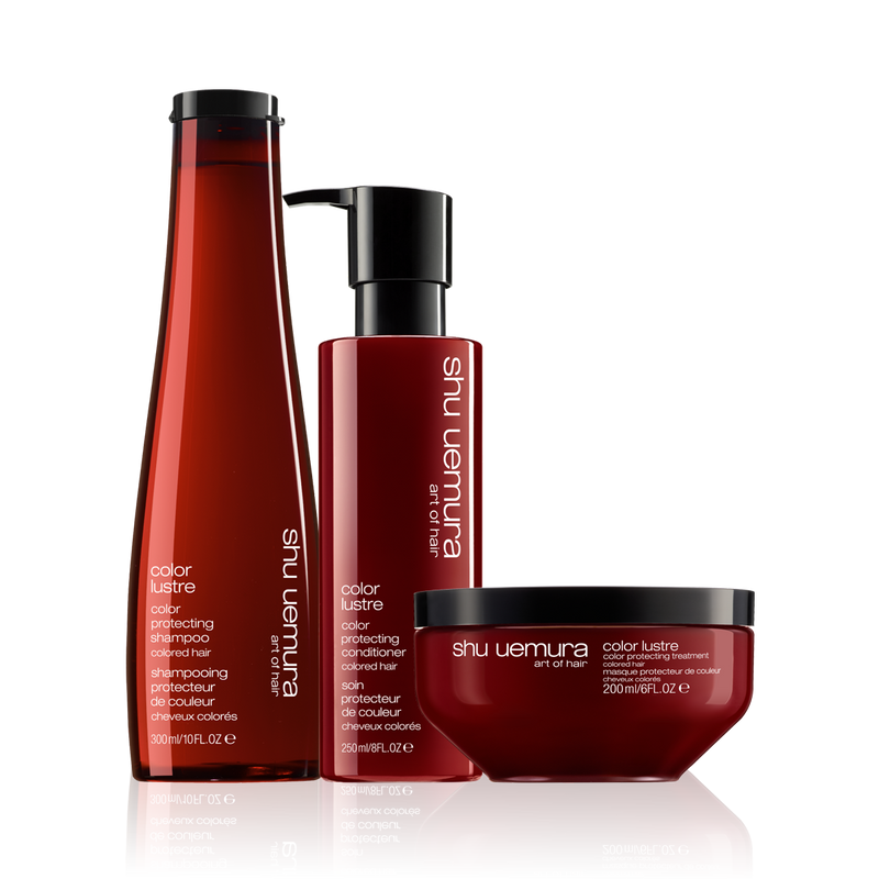 Shu Uemura Color Lustre Color Protecting Shampoo, Conditioner & Masque - New Formula