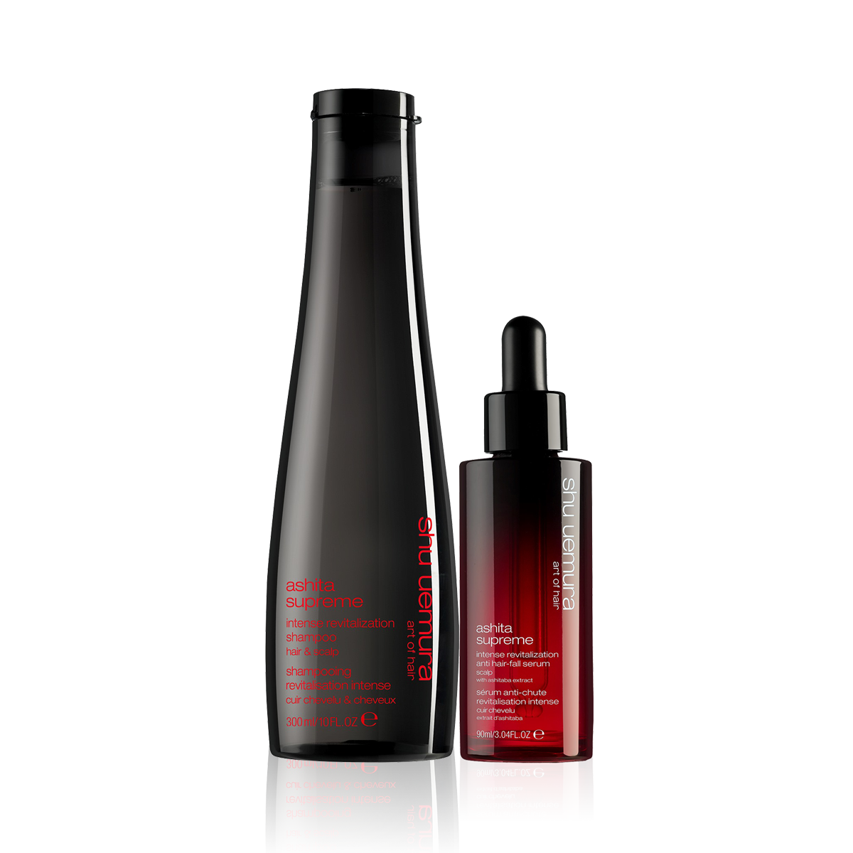 Shu Uemura Ashita Supreme Intense Revitalisation Shampoo & Anti Hair-Fall Serum - New Formula
