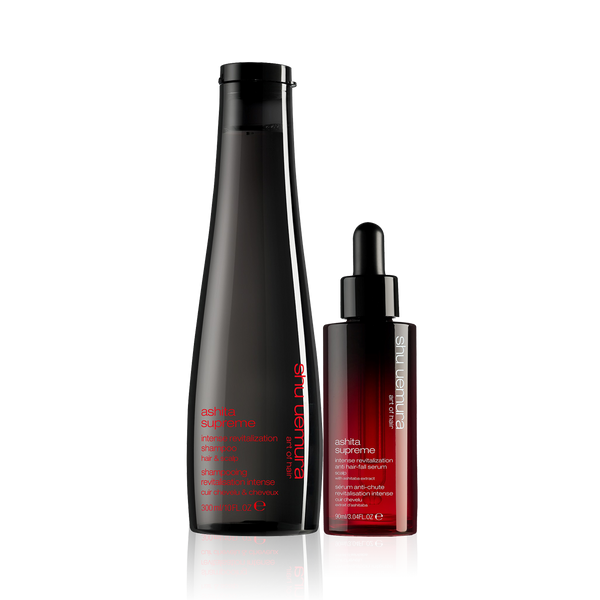 Shu Uemura Ashita Supreme Intense Revitalisation Shampoo & Anti Hair-Fall Serum - New Formula