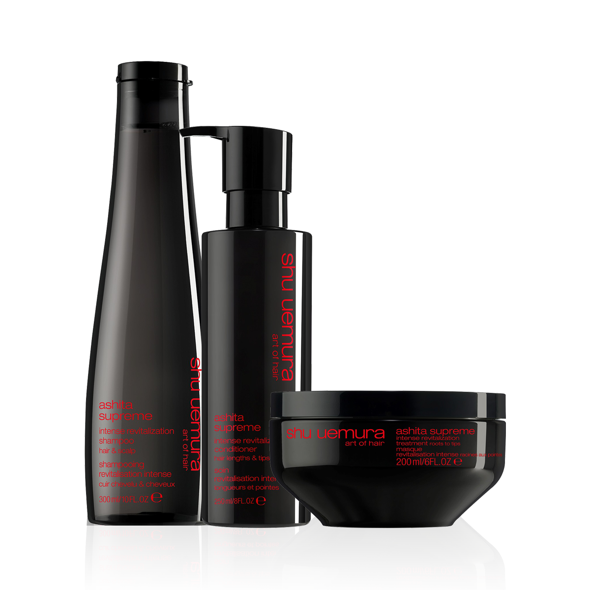 Shu Uemura Ashita Supreme Intense Revitalisation All in One (Shampoo, Conditioner and Treatment) - New Formula
