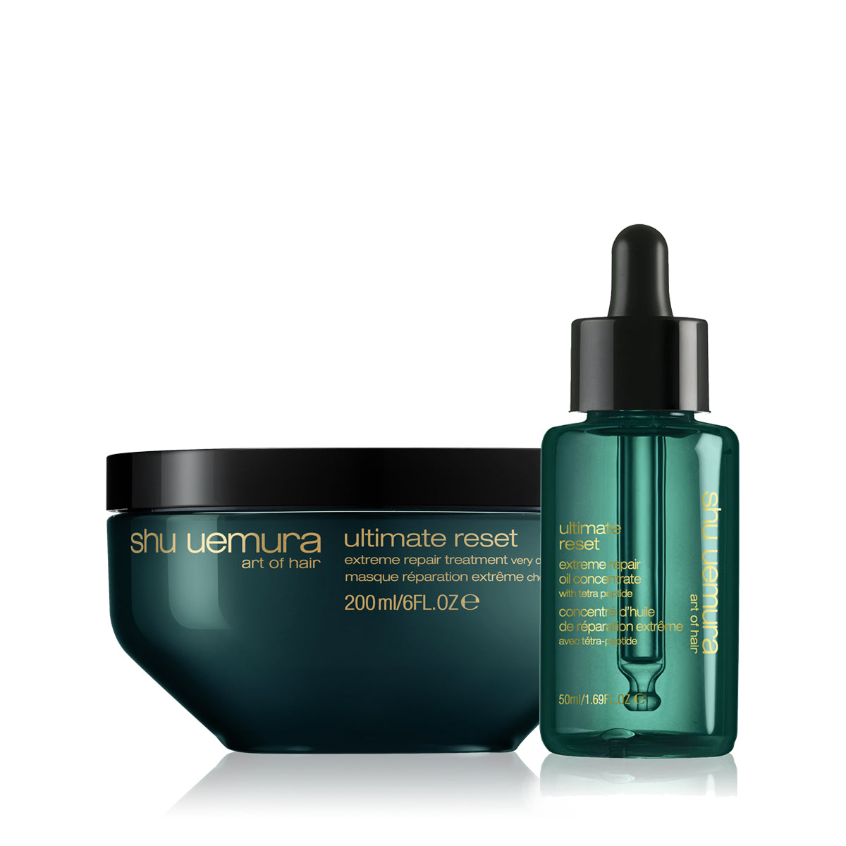 Shu Uemura Ultimate Reset Masque & Extreme Repair Oil Concentrate