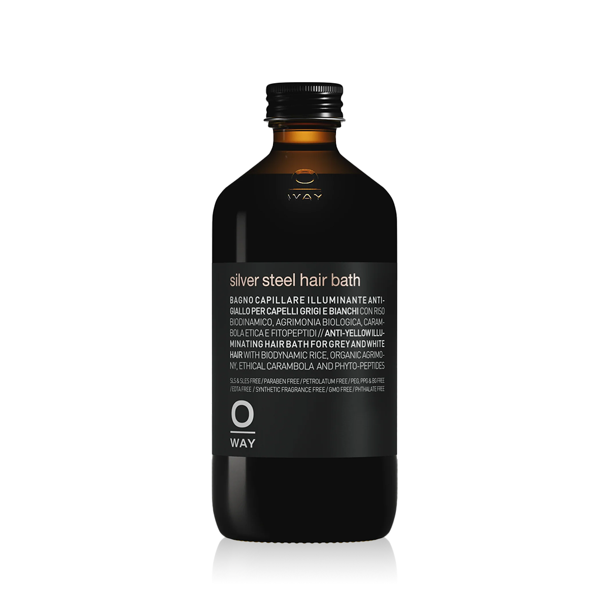 Oway Silver Steel Hair Bath