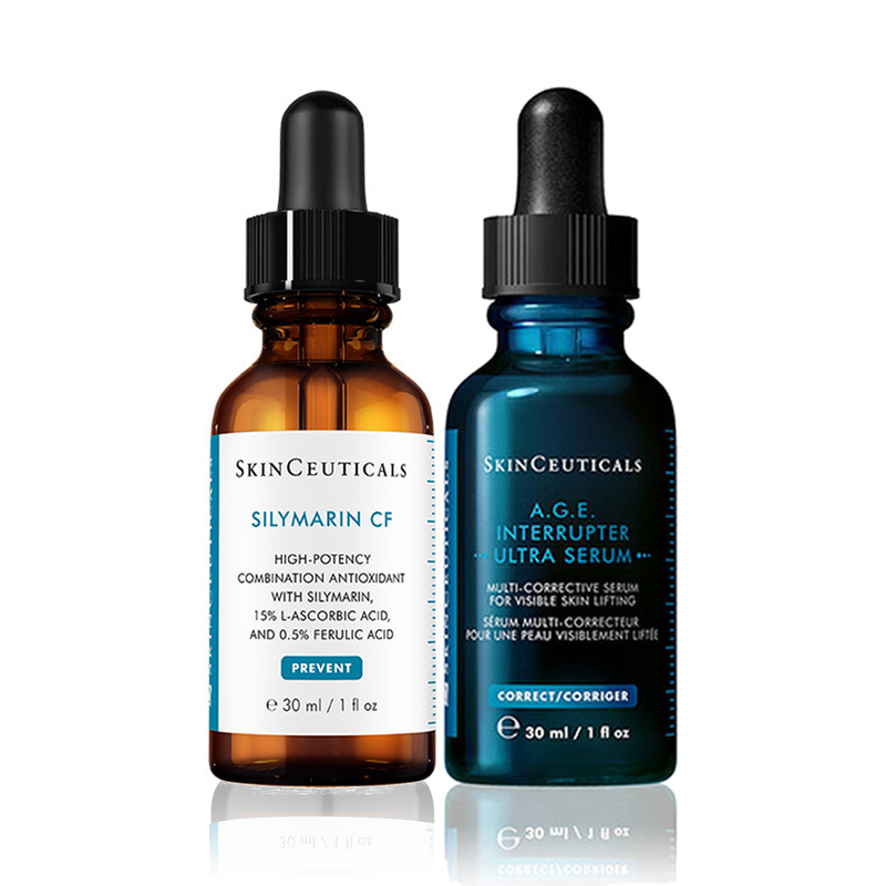 SkinCeuticals Silymarin & A.G.E Interrupter Ultra Serum - 30ml