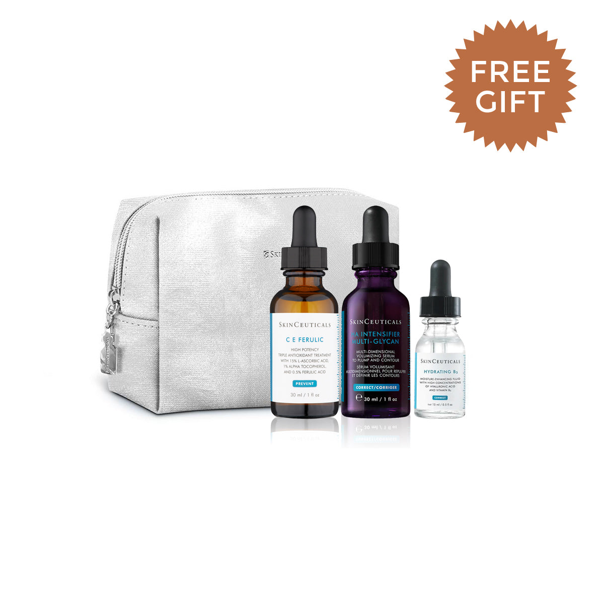 SkinCeuticals Daily Duo CE Ferulic + Free gift of wash bag & Hydrating B5