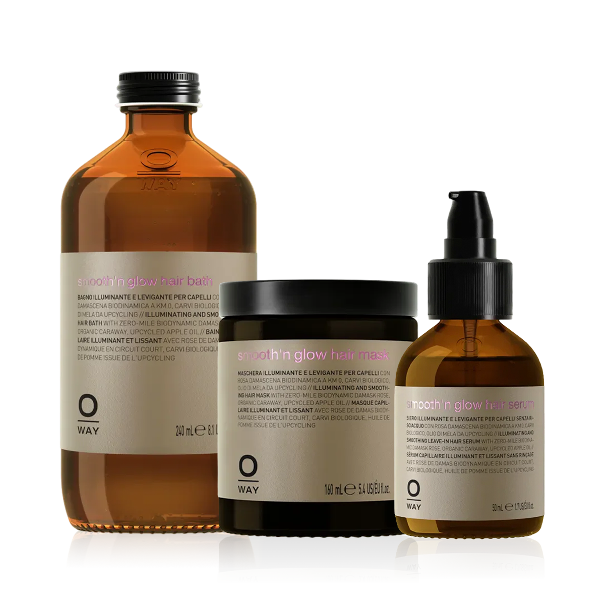 Oway Smooth’n Glow Intensive Smoothing Routine