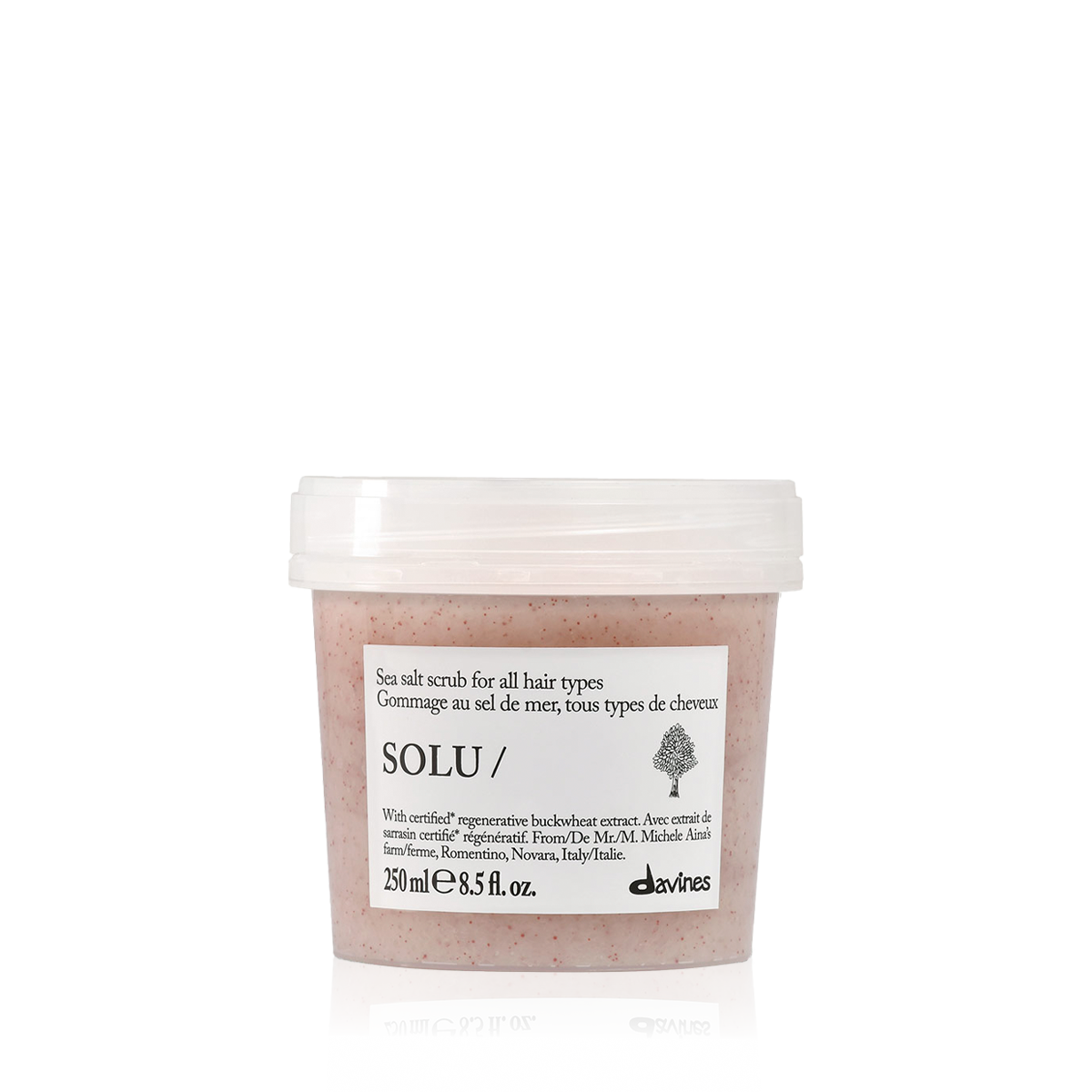 Davines SOLU Sea Salt Scrub Cleanser - 250ml
