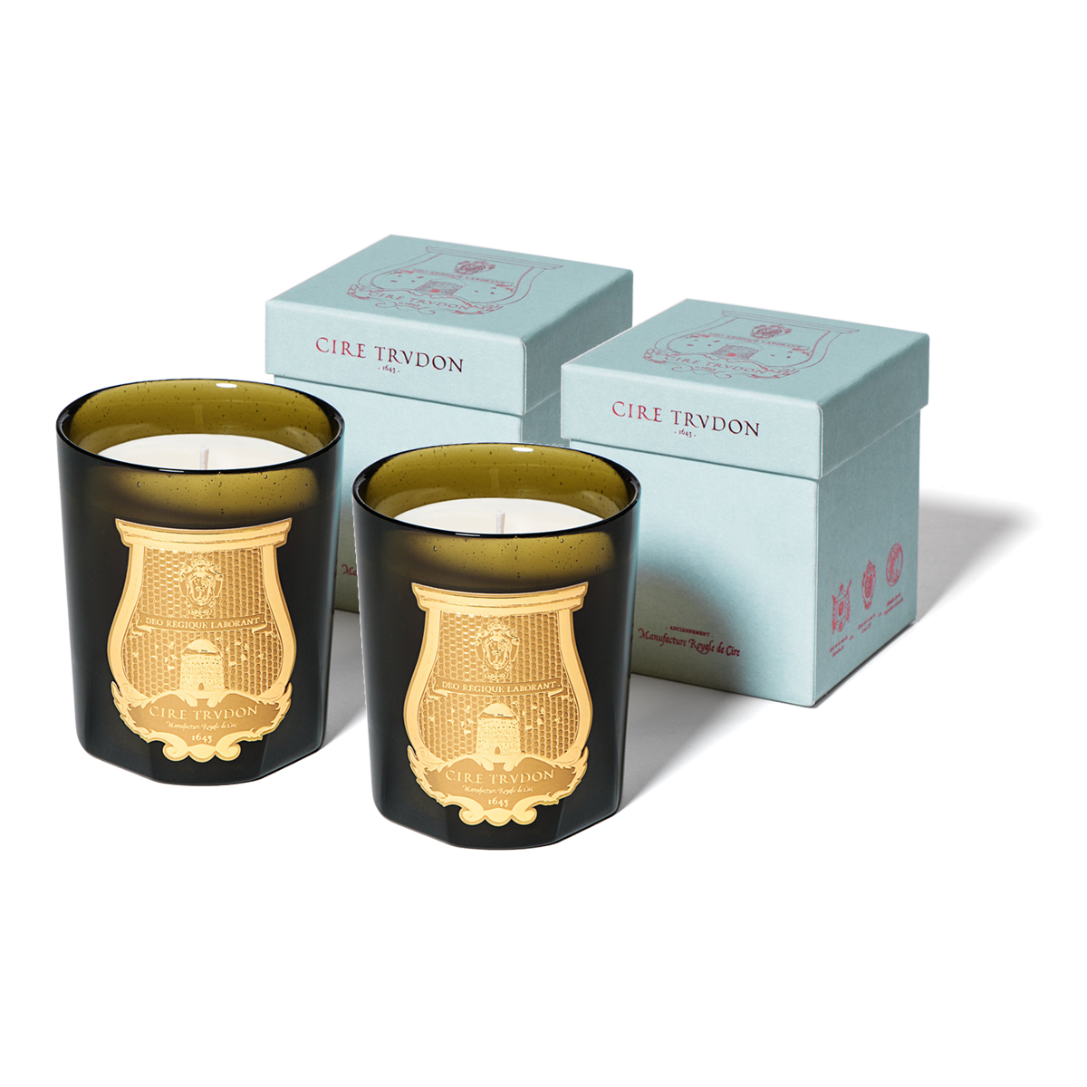Cire Trudon Madeleine - 270g  x 2 Floral leather