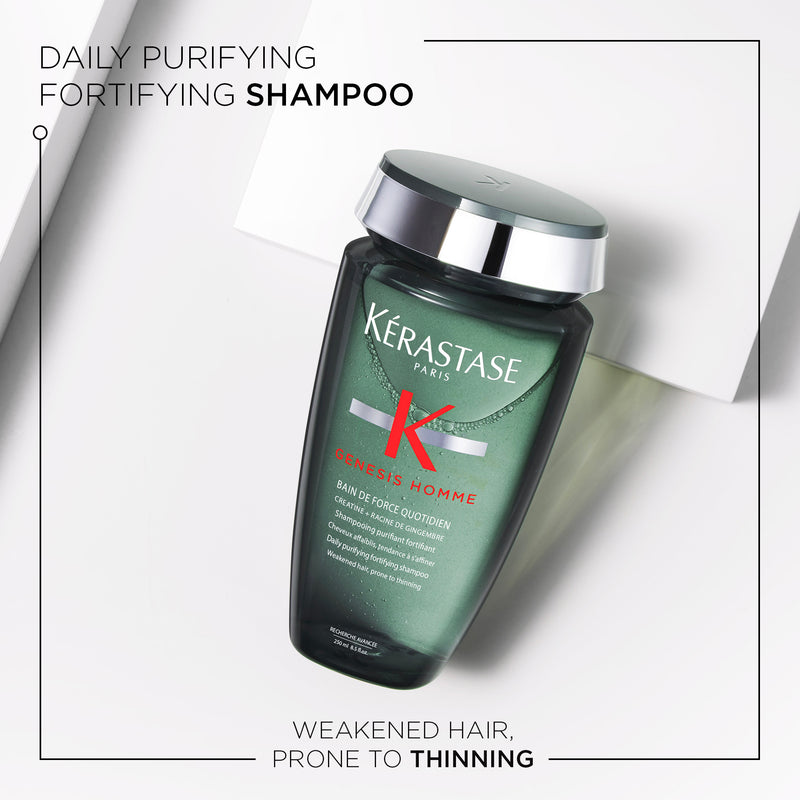 Kérastase Genesis Homme Daily Purifying Fortifying Shampoo - 250ml