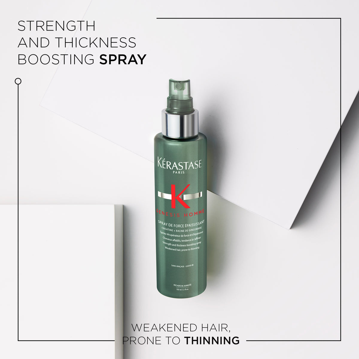 Kérastase Genesis Homme Strength & Thickness Boosting Spray - 150ml