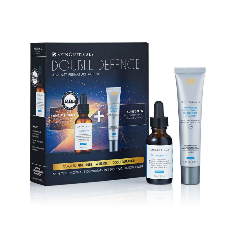 SkinCeuticals Double Defence Phloretin CF Kit for Combination + Discolouration-Prone Skin