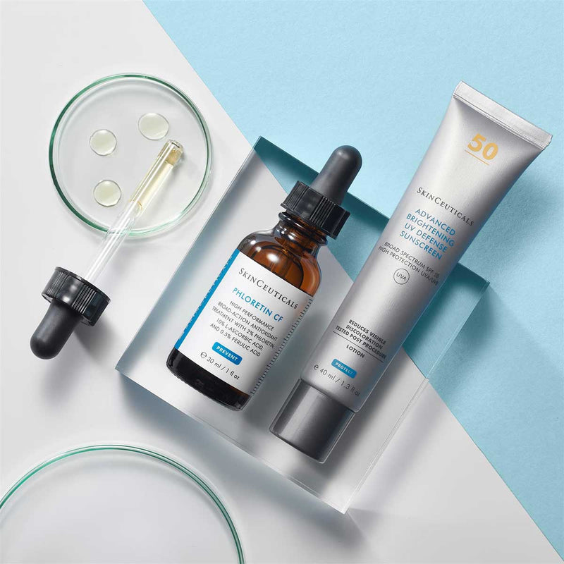 SkinCeuticals Double Defence Phloretin CF Kit for Combination + Discolouration-Prone Skin