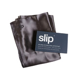 Silk Charcoal Queen Envelope Pillowcase