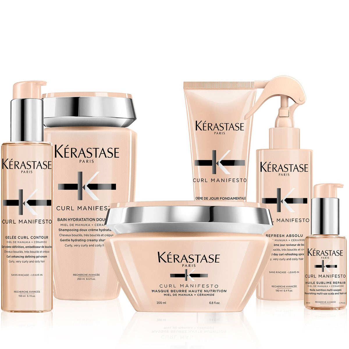Kérastase Afro Hair Kit (hair type 4's) Bundle