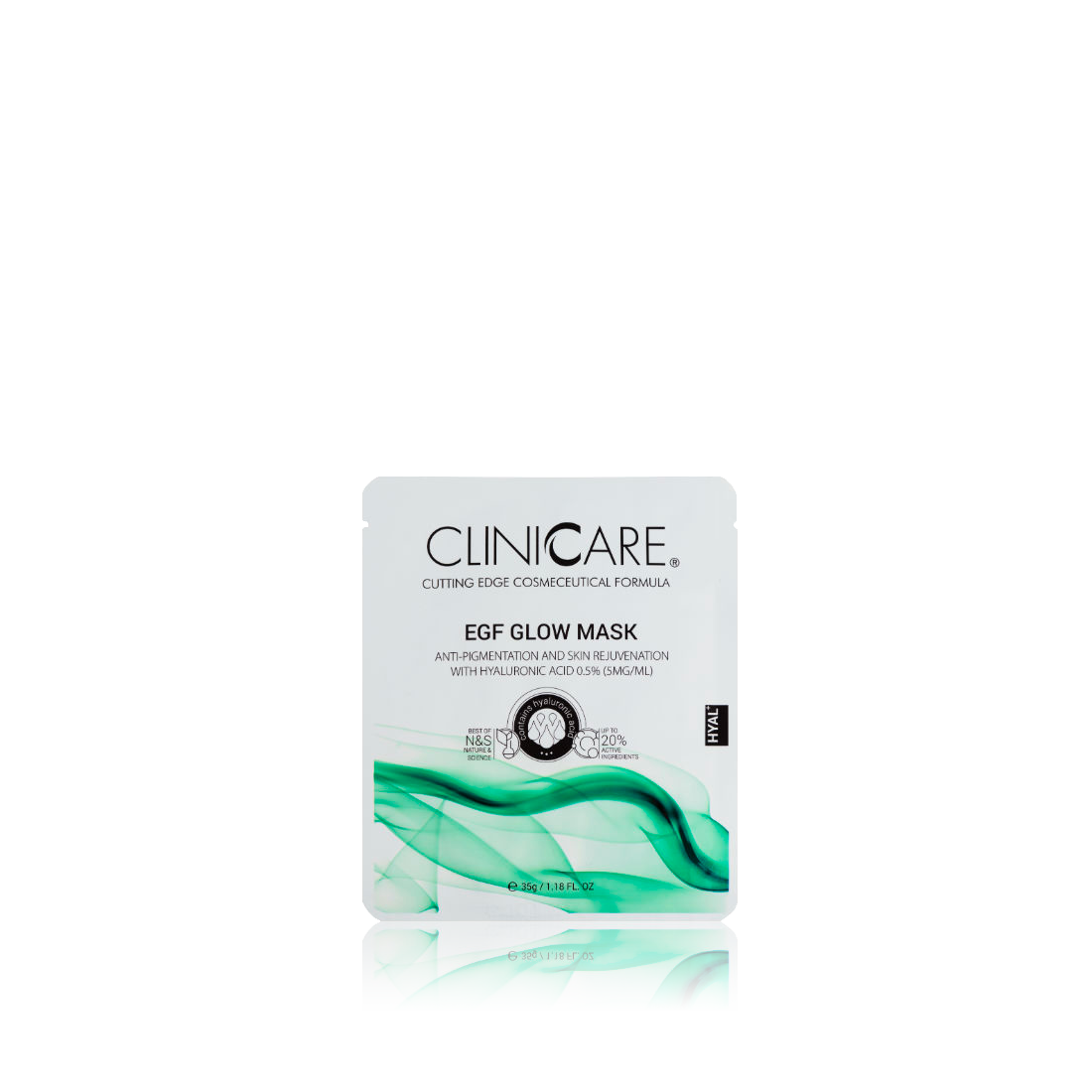 CliniCare EGF Glow/Brightening Face Mask