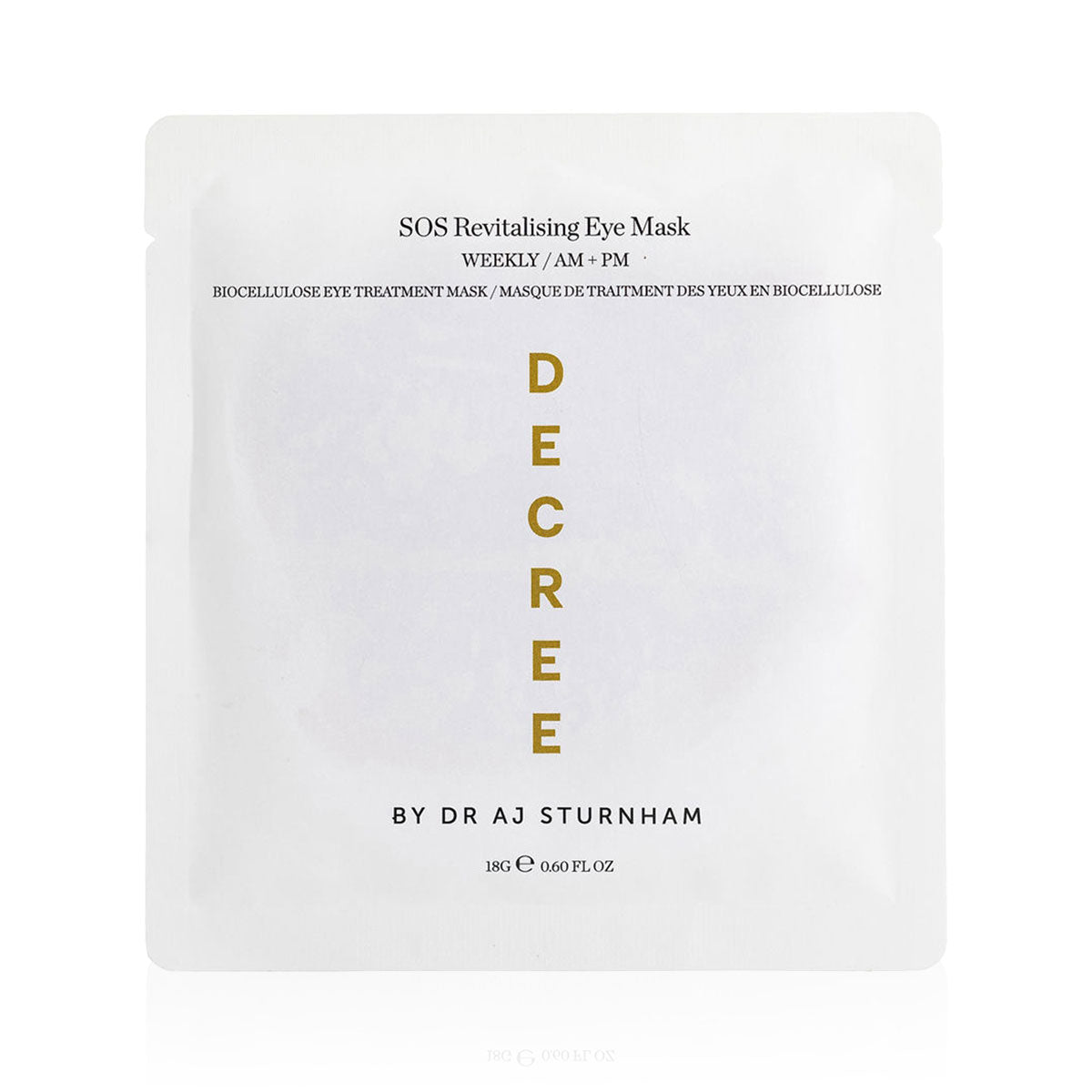 Decree SOS Revitalising Eye Mask