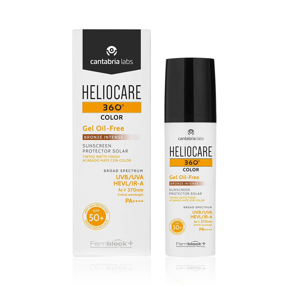 360° Bronze Color Oil Free Gel – 50ml