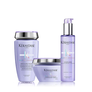 Kérastase Blond Absolu, Shampoo, Masque & Creme For Blonde Hair