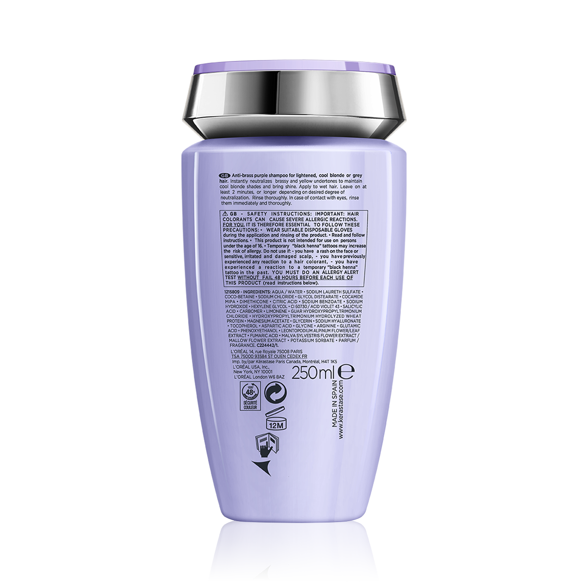Blond Absolu Bain Ultra Violet Shampoo - 250ml